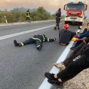 Na požaru kod Zatona i vatrogasci iz Otočca