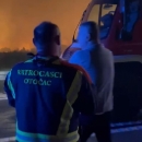 Na požaru kod Zatona i vatrogasci iz Otočca